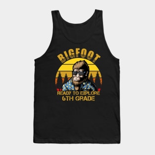 Ready To Explore 6th grade Back To School Tank Top